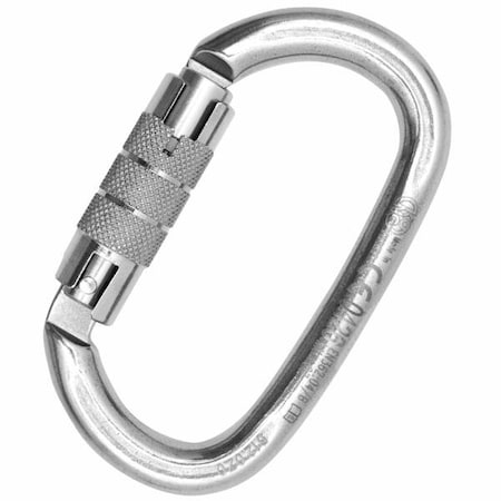 Kong Usa Oval, 110 mm Length, 21 mm Gate Opening, Stainless steel, Polished 512LK0PPPKK